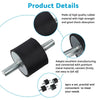 Car Bobbin 30x40mm M10 Rubber Shock Absorber to suit Air Compressor — image 2