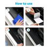 4x Front & Rear Door Sill Threshold Sticker to suit Ford Ranger Wildtrak — image 6