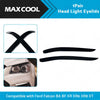 Head Light Eyelid Eyebrow Lid Black to suit Ford Falcon BA BF — image 3