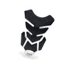 Wide Pure Black Motorcycle Gas Tank Pad Protector Decal to suit Suzuki — image 2