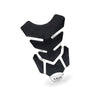 Wide Pure Black Motorcycle Gas Tank Pad Protector Decal to suit Suzuki — image 3