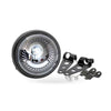 6.5-inch Motorcycle LED Headlight with Spiral Side Mount Bracket to suit Ca — image 1