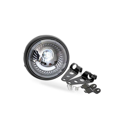 6.5-inch Motorcycle LED Headlight with Spiral Side Mount Bracket to suit Ca — image 2