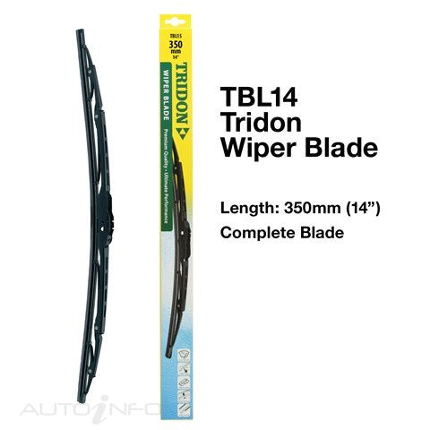 Tridon Wiper Blade 14IN 350MM - TBL14