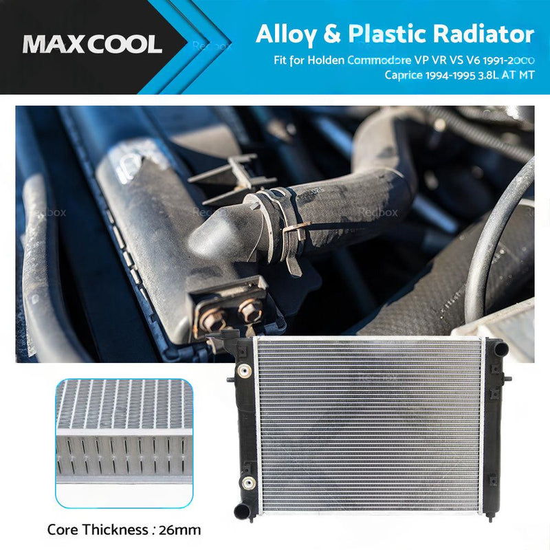 Radiator to suit Holden Commodore 3.8L V6 — image 1