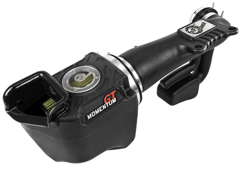 aFe Momentum GT Cold Air Intake System w/Pro-Guard 7 Filter w/Sight Window (Wrangler JK 12-18) — fits Jeep Wrangler