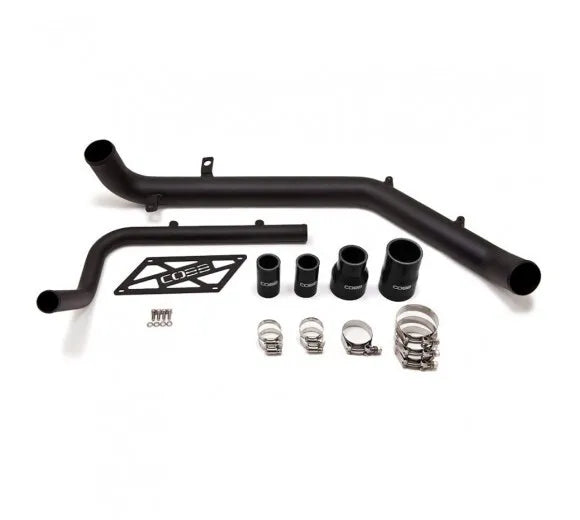 Cobb Tuning Hard Pipe Kit - Upper Intercooler (EVO X 08-14) Black — fits Mitsubishi Evo