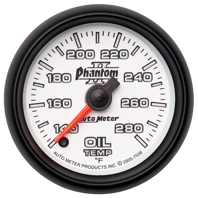 AutoMeter 2-1/16 Oil Temp 140- 280degF AU7556