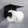 2x Stainless Steel Toilet Paper Roll Holder (Pair) to suit Bathroom — image 4