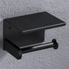 2x Stainless Steel Toilet Paper Roll Holder (Pair) to suit Bathroom — image 5
