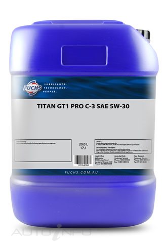 Fuchs GT1 C3 5W30 SN 20L - 3943020