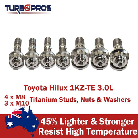 Toyota Hilux 1KZ-TE 3.0L Titanium Turbo Charger Stud Kit
