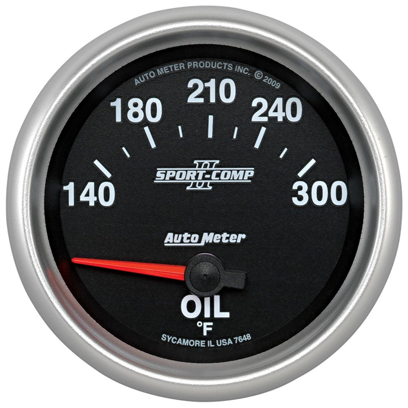 AutoMeter 2-5/8 Oil Temp 140- 300degF S AU7648