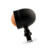 4x Black Motorcycle Amber Bullet Indicators to suit Universal Motorcycles — image 3