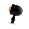 4x Black Motorcycle Amber Bullet Indicators to suit Universal Motorcycles — image 4
