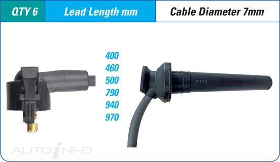 PAT Ignition Lead Set - ILS-410M
