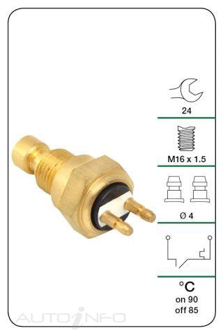 Tridon Thermostat Fan Switch Honda - TFS131