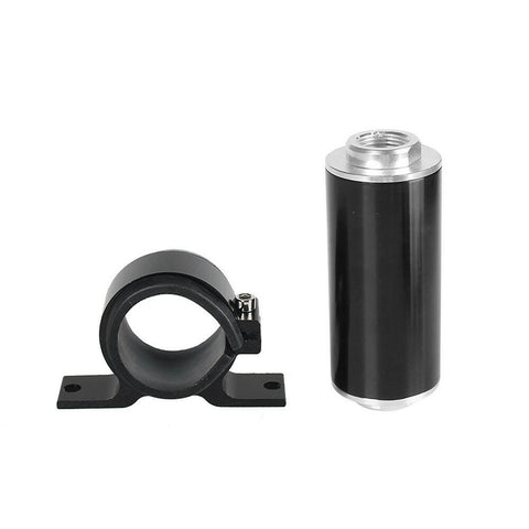 Inline 100 Micron Fuel Filter Bracket 6AN 8AN 10AN Adapter to suit Honda — image 1