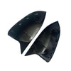 2x Black Rear Mirror Cover Caps (Pair) to suit BMW X3 G01 — image 4