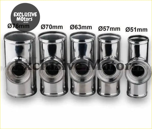 76MM 3’’ BOV FLANGE PIPE Aluminum,6’’ long for SSQV/SQV Blow - Turbo & Performance