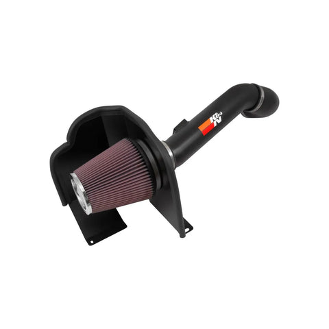 K&N Filters 77 Series Performance Air Intake System (Silverado/Sierra 6.0L 16-19) — fits GMC Sierra