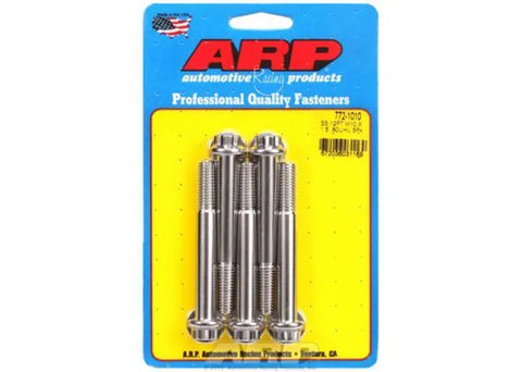 ARP M10 x 1.50 x 80 Stainless Steel Bolts - Pack of 5