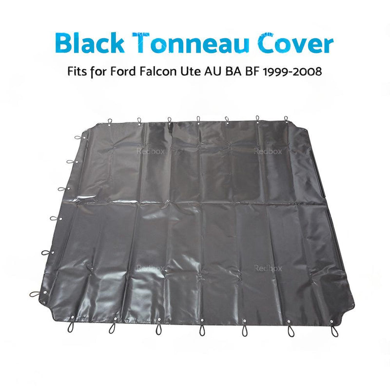 Black Tonneau Cover Tarp to suit Ford Falcon Ute AU BA BF — image 1