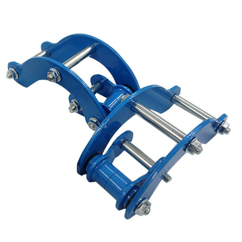 2x Rear Leaf Spring Extended 2 Inch Height Shackles (Pair) to suit Isuzu Dmax — image 2