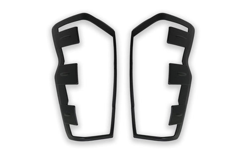Black Taillight Covers/Surrounds for Isuzu D-MAX 2024-Current