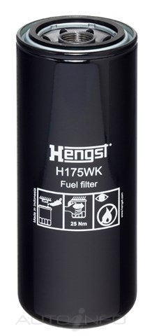 Hengst Fuel Filter Caterpillar C12 C15 - H175WK