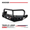 MCC Rocker 078-02SQ Triple Loop Bull Bar - Ford Ranger 2022+