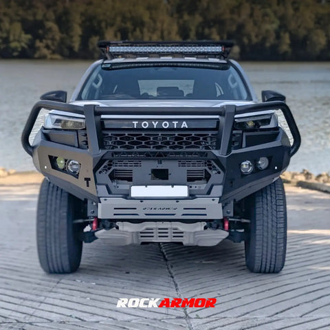 Rockarmor Rock Pack — Toyota Hilux N90 2026+ | GT Hoop Bullbar + Rock Sliders