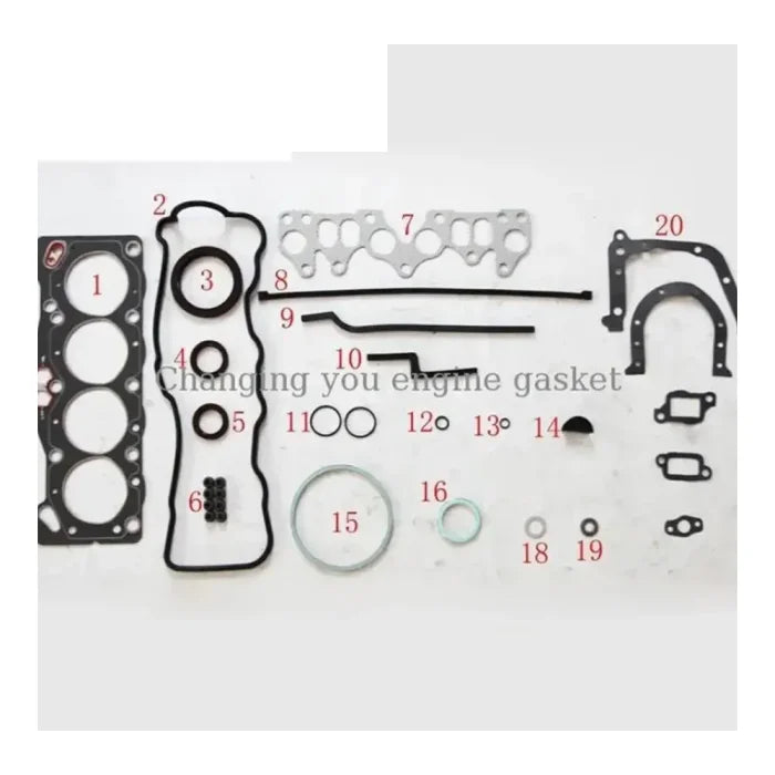 79-84 Year 2AU 2AL TOYOTA COROLLA OR TERCEL 1.3L Engine Set Engine Gasket 04111-14040 50097900 Kren Bits