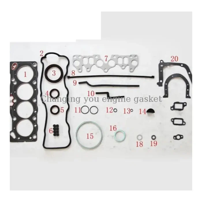 79-84 Year 2AU 2AL TOYOTA COROLLA OR TERCEL 1.3L Engine Set Engine Gasket 04111-14040 50097900 Kren Bits