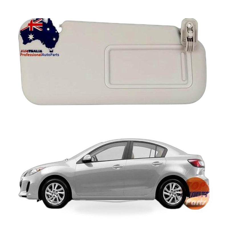 1x Right Driver Side Sun Visor Gray to suit Ford 3 2.0L — image 1