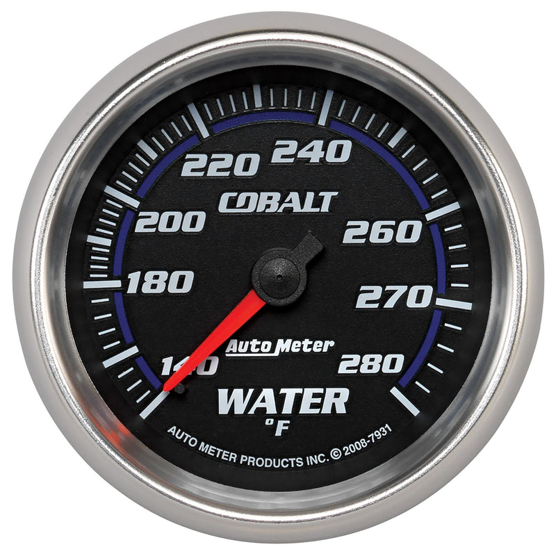 AutoMeter Cobalt 2-5/8in Water Temp Gauge AU7931