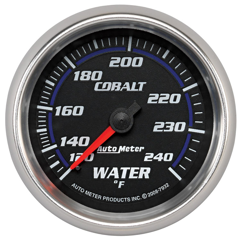AutoMeter Cobalt 2-5/8in Water Temp Gauge AU7932