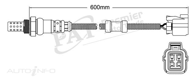 PAT Oxygen Sensor Honda - EGO-295