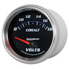 AutoMeter Cobalt 2-5/8in Voltmeter AU7991