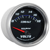AutoMeter Cobalt 2-5/8in Voltmeter AU7991