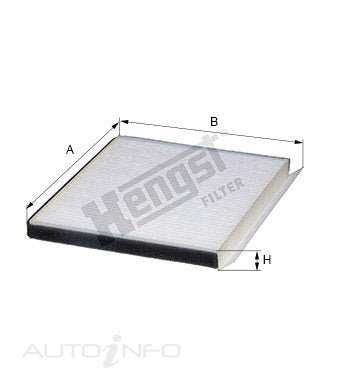 Hengst Cabin Filter Hyundai I30 Kia - E3902LI