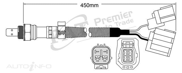 PAT Mazda Oxygen Sensor - EGO-690