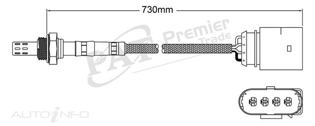 PAT Oxygen Sensor Prelude Caterpillar - EGO-206