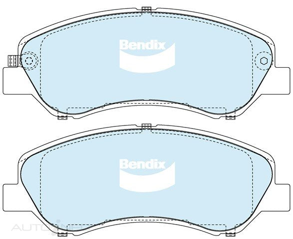 Bendix Brake Pads Front Ldv G10 15-On - DB2655HD