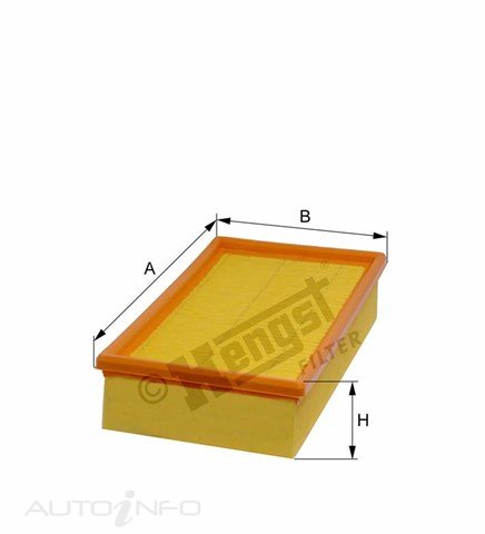 Hengst Air Filter CA5111 Peugeot 405 92-On Citroen - E338L