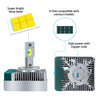 2pcs D5S LED Headlight Bulbs to suit Alfa Romeo 4C 1742cc — image 2