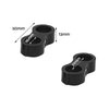 10x AN8 8AN Nylon Braided Stainless Steel Fuel Oil Line Hose Separator Clamp Sui — image 5