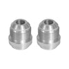 AN8 Male Aluminium Weld-On JIC Bungs x 2 Fitting to suit Universal — image 1