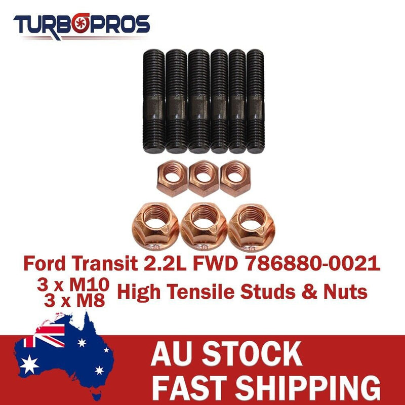 Ford Transit 2.2L FWD 786880-0021 High Tensile Turbo Charger Stud Kit