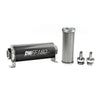 Deatschwerks In-Line Fuel Filter Element and Housing Kit Stainless Steel 5 Micron 160mm